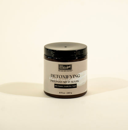 Detoxifying Black Castor Oil Prepoo Mud Mask